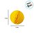 Enfeite Decorativo De Halloween - Globo Pop - Amarelo - 15cm - 2 unidades - Rizzo - Imagem 2