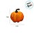 Enfeite Decorativo De Halloween - Abóbora - 9cm - 2 unidades - Rizzo - Imagem 2