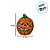 Enfeite Decorativo De Halloween - Moranga Monstrinho - 37x31cm - 1 unidade - Rizzo - Imagem 2