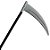 Adereço De Halloween - Foice Dona Morte - 97x31,5cm - 1 unidade - Brasilflex - Rizzo - Imagem 1