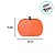 Enfeite Decorativo Halloween - Bandeja De Abóbora - Laranja Neon - 20x15cm - 1 unidade - Rizzo - Imagem 3