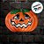 Enfeite Decorativo De Halloween - Abóbora Moranga - 35x52cm - 1 unidade - Rizzo - Imagem 3