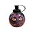 Garrafa Squeeze Bola Vampiro - Roxo - 500ml - 1 unidade - Rizzo - Imagem 1