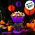 Bomboniere De Halloween - Roxo Cristal - 600ml - 1 unidade - Rizzo - Imagem 3