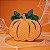 Enfeite Decorativo De Halloween - Abóbora -  24,5x24cm - 1 unidade - Rizzo - Imagem 1