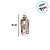Enfeite Decorativo De Halloween Com Som Luz e Movimento - Esqueleto Bill - 90cm - 1 unidade - Cromus - Rizzo - Imagem 2