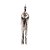 Enfeite Decorativo Halloween Com Som Luz e Movimento - Caveira Enfaixado Gaspar - 165cm - 1 unidade - Cromus - Rizzo - Imagem 1