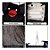 Enfeite Decorativo Halloween Com Som Luz e Movimento - Morcego Cauda de Rato - 65cm - 1 unidade - Cromus - Rizzo - Imagem 3