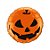 Balão de Festa Microfoil 20" 50cm - Abóbora Halloween - 1 unidade - Rizzo - Imagem 1