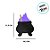 Enfeite Decorativo De Halloween - Caldeirão XG - Lilas - 21,5x16,5cm - 1 unidade - Rizzo - Imagem 2