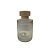 Frasco Difusor De Vidro Com Tampa Branca - Rosca 28 - 150ml - 6x10,5cm - 1 unidade - Rizzo - Imagem 1