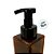Frasco Quadrado Para Sabonete Líquido Com Valvula Espumadora - Âmbar - 250ml - 6,5x13,5cm - 1 unidade - Rizzo - Imagem 2