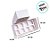 Caixa Transporte Com Berço Para 8 Cupcakes - Branco - 34x16x10cm - 5 unidades - Rizzo - Imagem 2