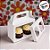 Caixa Para Cupcake Duplo Com Visor - Branco - 16x8x10cm - 10 unidades - Rizzo - Imagem 3