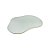 Bandeja Mesa Orgânica Com Pé - Branco - 16x22cm - 1 unidade - Rizzo - Imagem 1