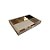 Bandeja Caixa Retangular - Rose Espelhada - 10x20cm - 1 unidade - Rizzo - Imagem 1