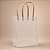 Sacola Transparente Fosca Com Alça De Fibra - 25x20x7cm - 1 unidades - Rizzo - Imagem 1
