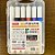 Marcador Acrílico Para Colorir - Blister 12 Cores - 13cm - 12 unidades - Rizzo - Imagem 2