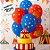 Balão de Festa Decorado - 9" 25cm - Circo - 25 unidades - Rizzo - Imagem 4
