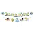 Faixa Decorativa "Parabéns" - Looney Tunes Baby - 1 unidade - Rizzo - Imagem 1