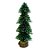 Mini Árvore de Natal - Verde - 30cm - 1 unidade - Rizzo - Imagem 1