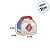Caixa Maleta Kids Com Visor de Páscoa -  12x8x12cm - 10 unidades - Cromus - Rizzo - Imagem 2
