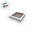 Caixa Grande Para Doces Com Visor - Branca - 25x25x6,5cm - 20 unidades - Assk - Rizzo - Imagem 2