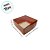 Caixa Pvc Lembrancinha N°4 Base Vermelha Com Bolinhas Brancas - 8,5x8,5x3,5cm - 10 unidades - Assk - Rizzo - Imagem 2