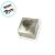 Caixa Para Doces Texturizada Com Visor De Coração - Prata - 5,5x5x3cm - 10 unidades - Assk - Rizzo - Imagem 2