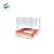 Caixa Para Bolo Texturizada Com Tampa 250g - Rose - 12x12x12cm - 5 unidades - Assk - Rizzo - Imagem 2
