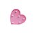Luminária de Coração Rosa com LED - 16x16cm - 1 unidade - Rizzo - Imagem 1