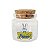 Kit Potinho de Vidro de Páscoa com Tampa de Rolha 50ml - 4,5cm - 24 unidades - Rizzo - Imagem 1