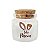 Kit Potinho de Vidro de Páscoa com Tampa de Rolha 50ml - 4,5cm - 24 unidades - Rizzo - Imagem 1