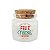 Kit Potinho de Vidro de Natal com Tampa de Rolha 50ml - 4,5cm - 24 unidades - Rizzo - Imagem 1