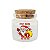 Kit Potinho de Vidro de Natal com Tampa de Rolha 50ml - 4,5cm - 24 unidades - Rizzo - Imagem 1
