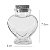 Kit Potinho de Vidro Personalizado Coração de Casamento com Rolha 70ml - 6cm x 7cm - 24 unidades - Rizzo - Imagem 2