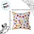 Almofada Decorativa de Halloween - Fantasmas com Mini Grelot - 43x43cm - 1 unidade - Rizzo - Imagem 2