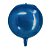 Balão de Festa Metalizado 60" 150cm - Órbita 4D Azul - 1 unidade - Rizzo - Imagem 1