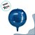 Balão de Festa Metalizado 60" 150cm - Órbita 4D Azul - 1 unidade - Rizzo - Imagem 2
