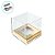 Caixa Mini Bolo M (7x7x7cm) Ouro Texturizado - 10 unidades - Assk - Rizzo - Imagem 3