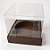 Caixa Mini Bolo M (7x7x7cm) Marrom - 10 unidades - Assk - Rizzo - Imagem 1