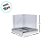 Caixa Panetone 500g - Prata Texturizada - 15x15x15cm - 5 unidades - Assk - Rizzo - Imagem 2