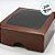 Caixa 4 Doces com Visor S16 (7x7x3cm) Marrom - 10 unidades - Assk - Rizzo - Imagem 2