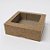 Caixa 9 Doces com Visor PV12 (12x12x4cm) Kraft - 20 unidades - Rizzo - Imagem 1