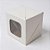 Caixa Para Doce com Visor PV-5 Branca - 5x5x4cm - 20 unidades - Rizzo - Imagem 1