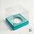 Caixa Para Mini Bolo G Pvc Base Azul Claro - 8x8x8cm - 10 unidades - Assk - Rizzo - Imagem 2