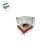 Caixa Para Mini Bolo G Pvc Base Vinho com Bolinhas Brancas - 8x8x8cm - 10 unidades - Assk - Rizzo - Imagem 2