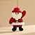 Enfeite Para Pendurar de Natal - Papai Noel Artesanal - Vermelho Branco - 14x10cm - 1 unidade - Rizzo - Imagem 1