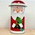 Lata De Metal De Natal - Papai Noel Segurando Árvore - 5,5x11cm - 1 unidade - Rizzo - Imagem 1