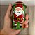 Lata De Metal De Natal - Papai Noel Acenando - 5,5x11cm - 1 unidade - Rizzo - Imagem 5